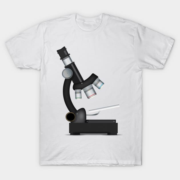 Scientific microscope T-Shirt by nickemporium1